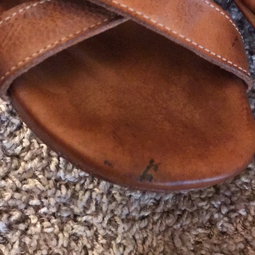 Bed|Stu Capriana Tan Gladiator Sandals size 7.5 - Picture 9 of 16